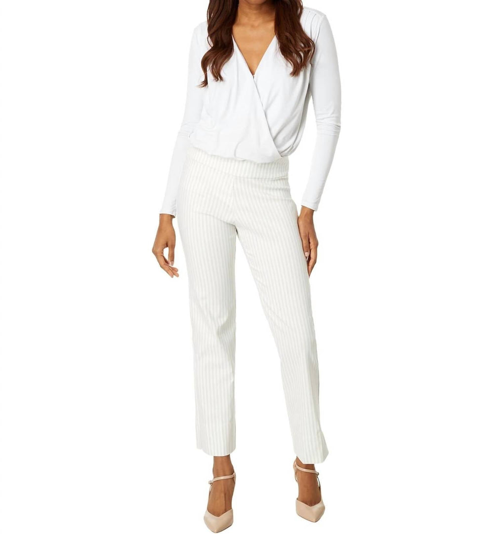 Krazy Larry | Linen Stripe Oat